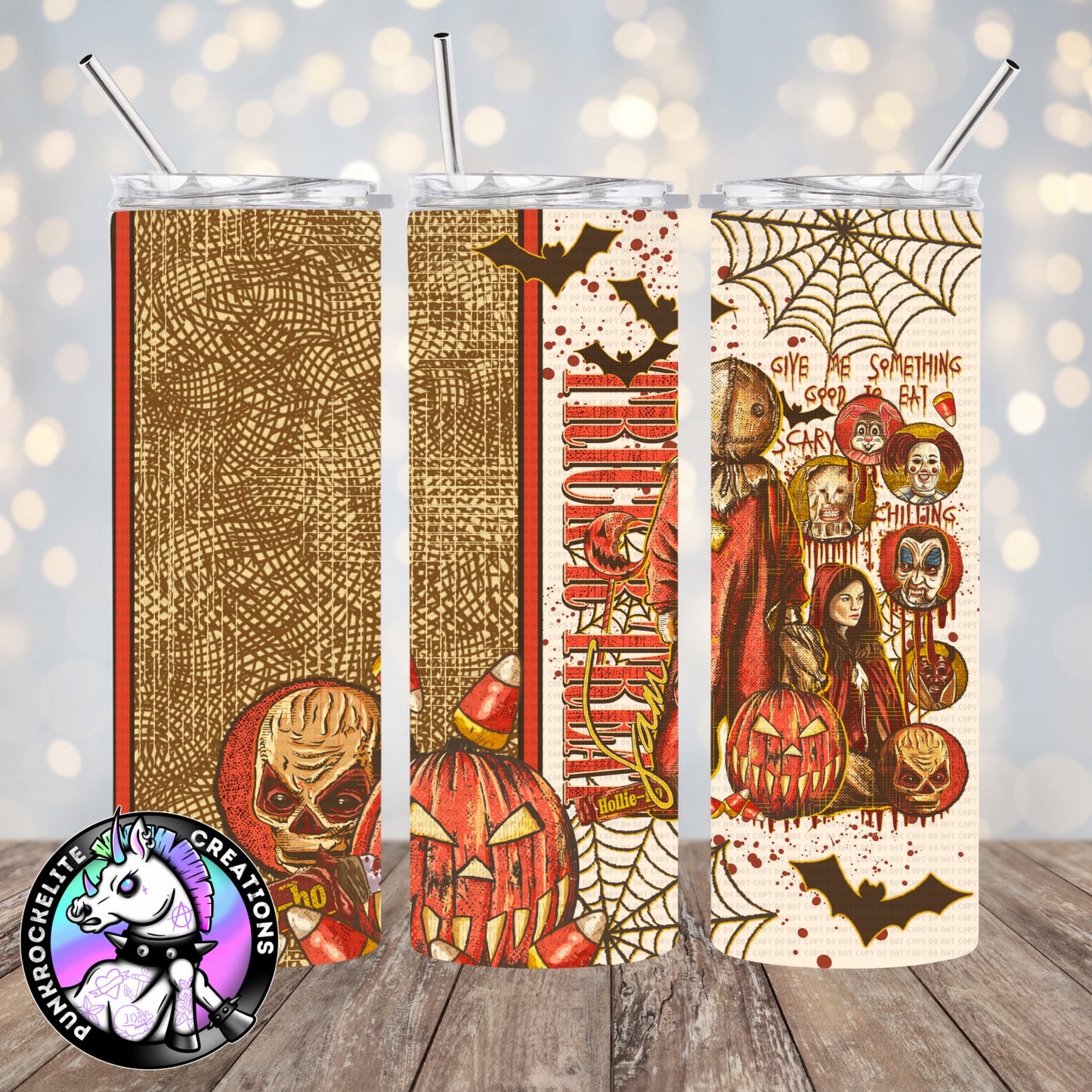 Treating or tricking tumbler