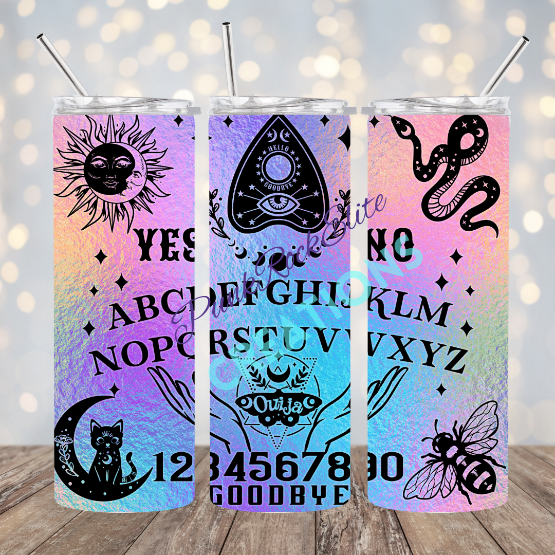 Pastel Ouija Board Tumbler