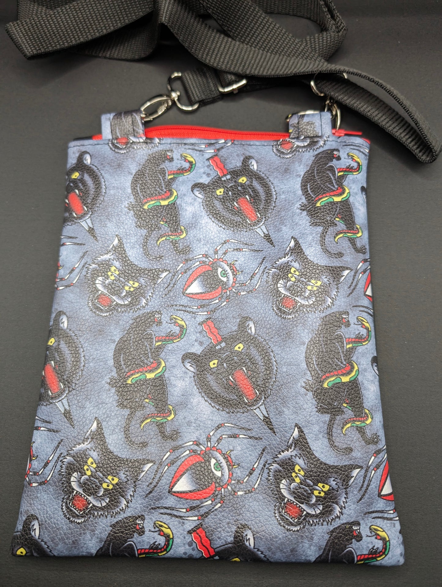 Traditional Tattoo Style Grab n Go Crossbody Bag