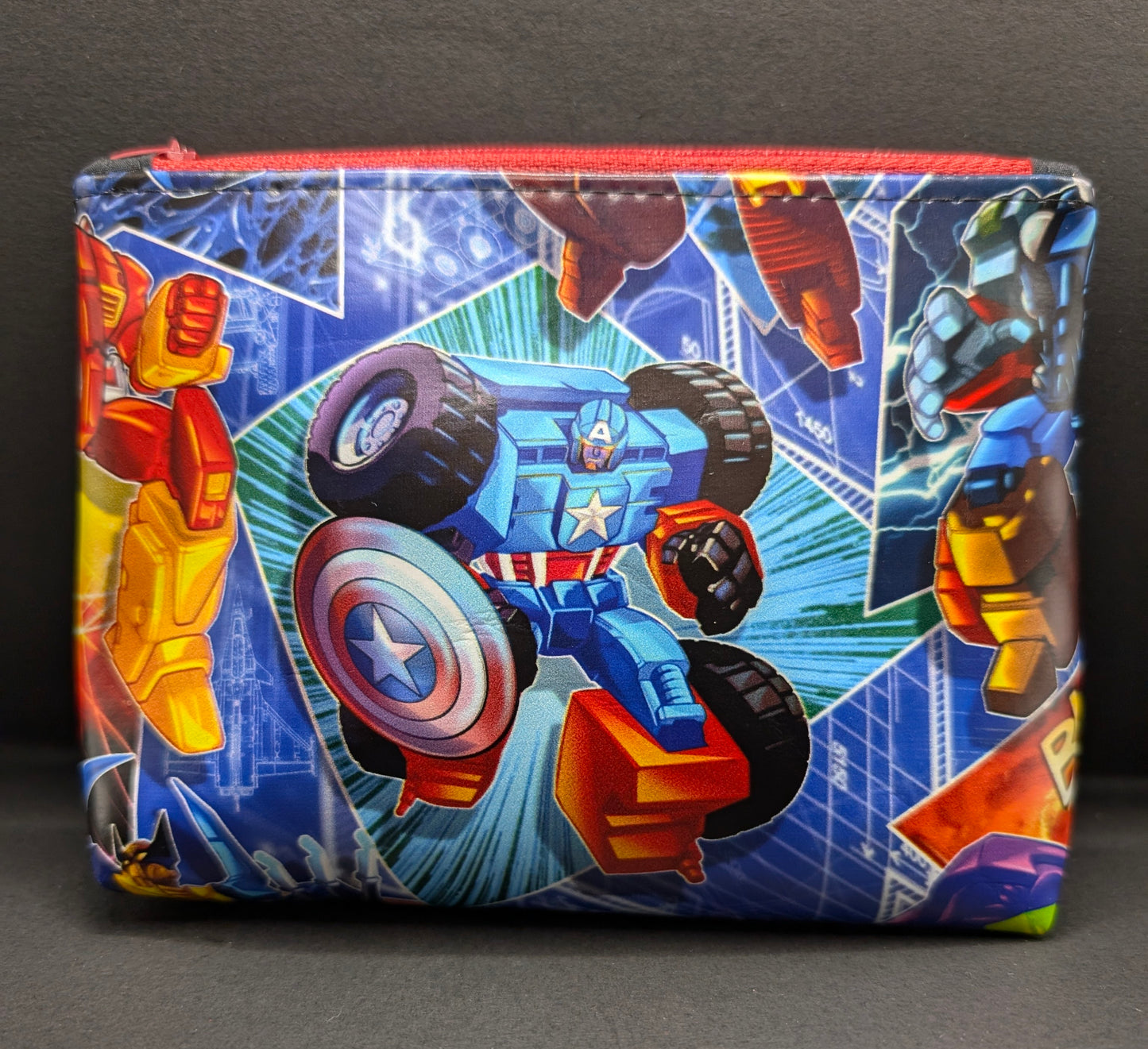 Avengers / Transformers Bits n' Bobs Pouch