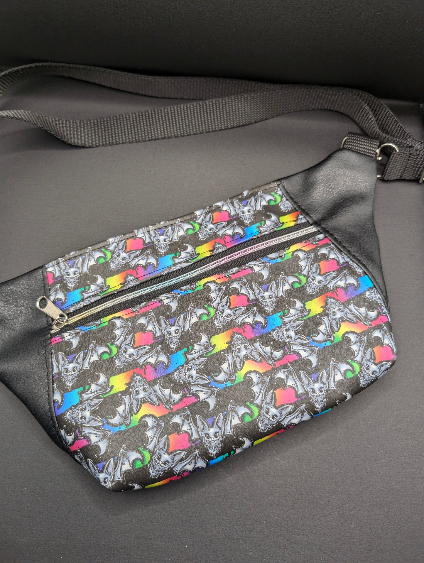Rainbow Bats Bumbag