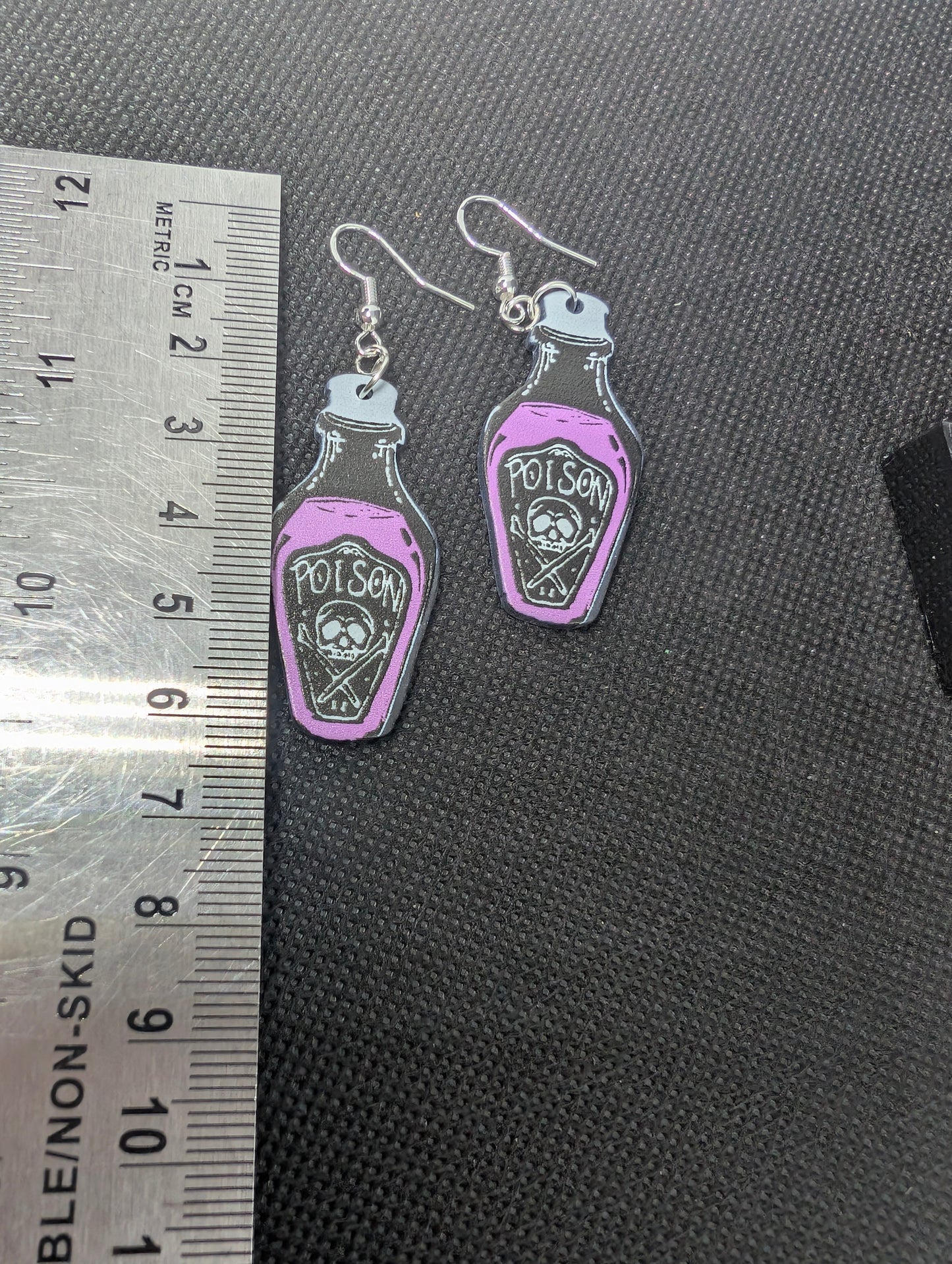 Poison Bottle earrings