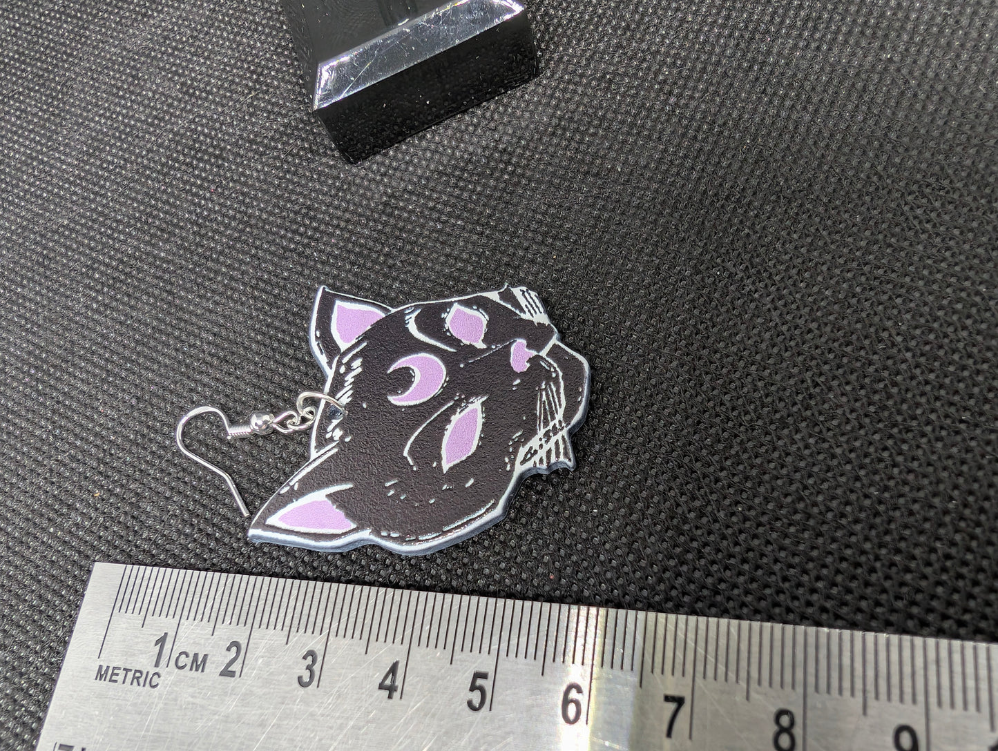 Moon Cat earrings