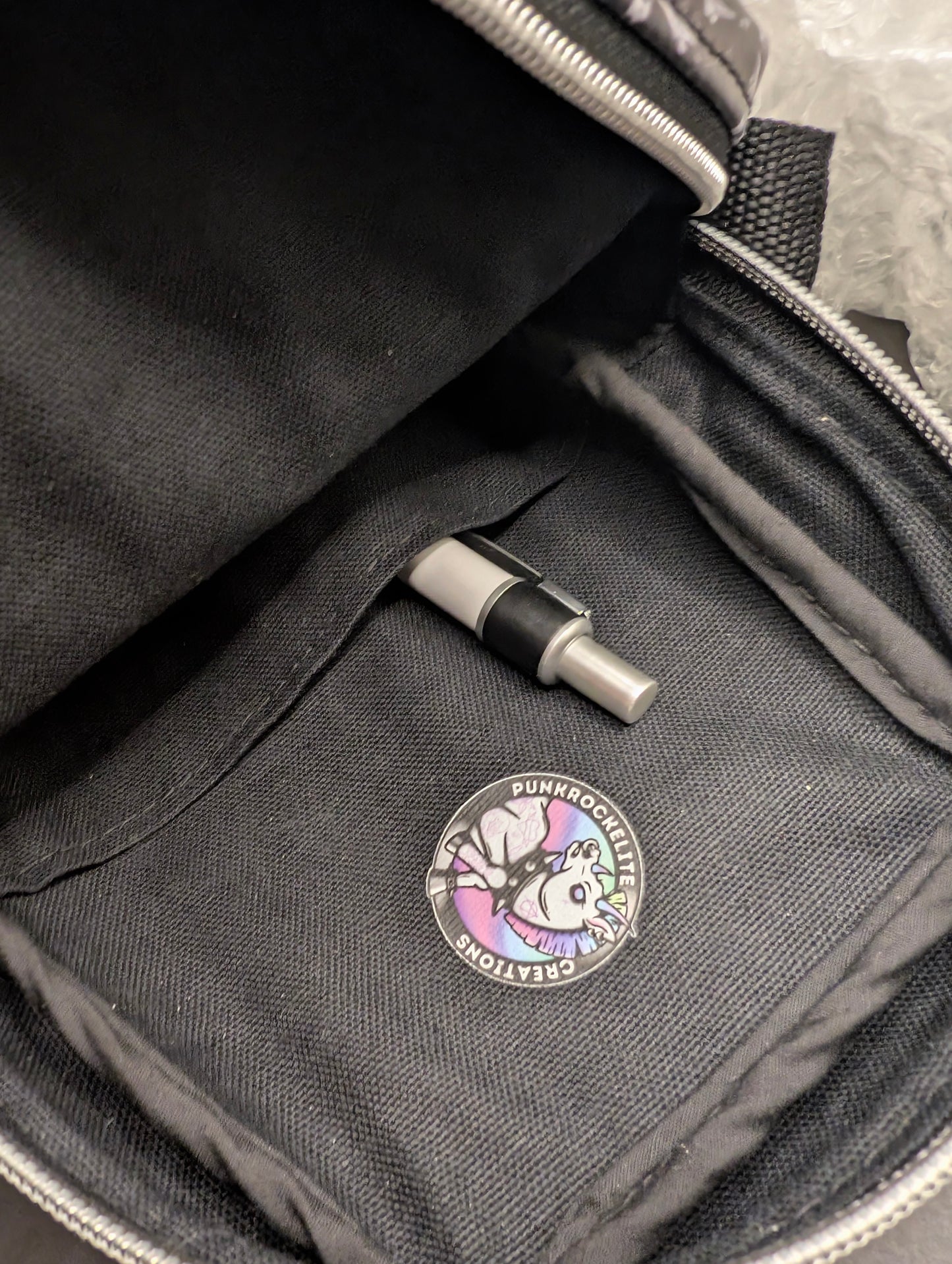 Red Bats Coffin Crossbody