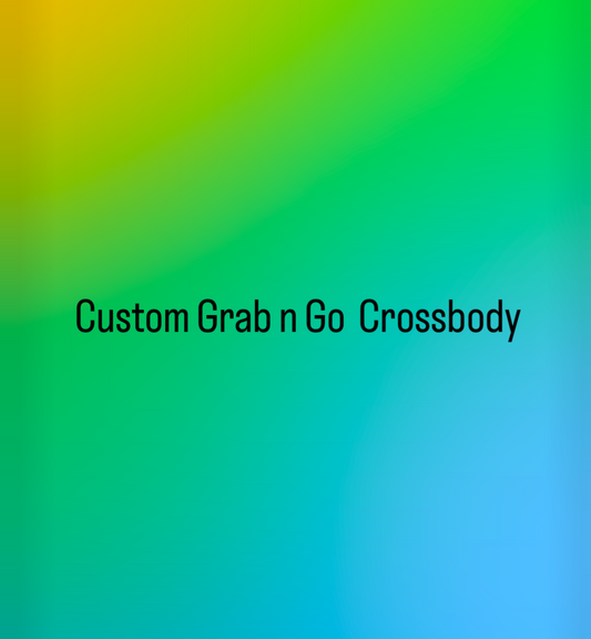 Custom Grab n Go Crossbody bag from Instagram