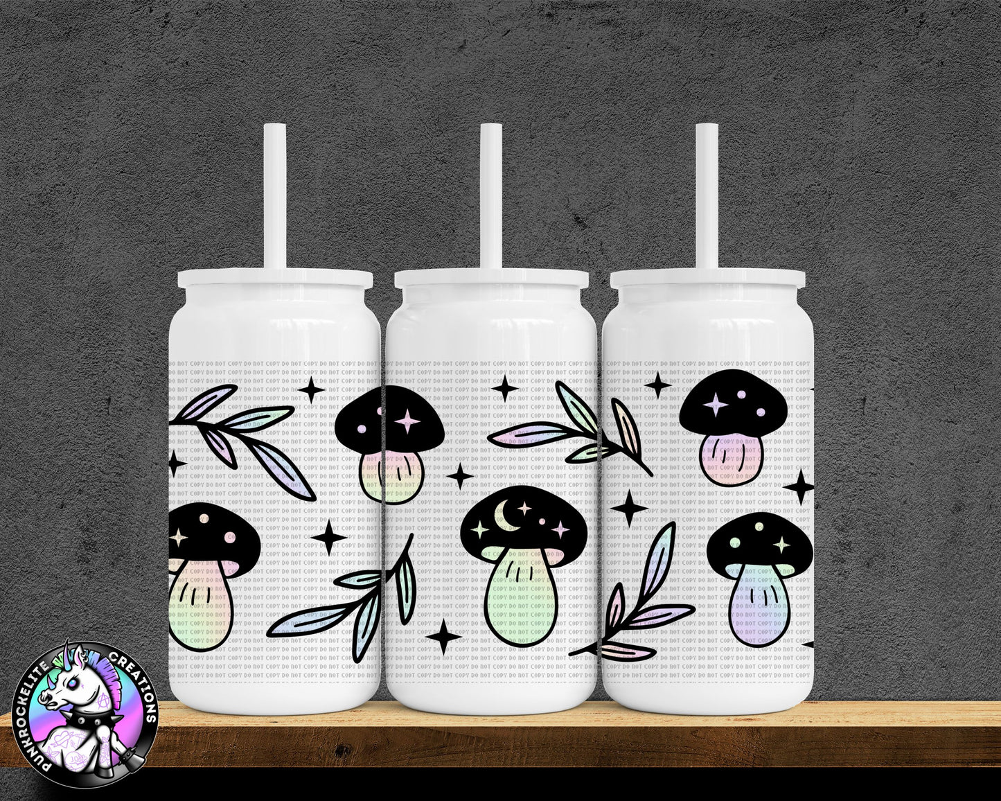 Mushroom Stainless Steel Can