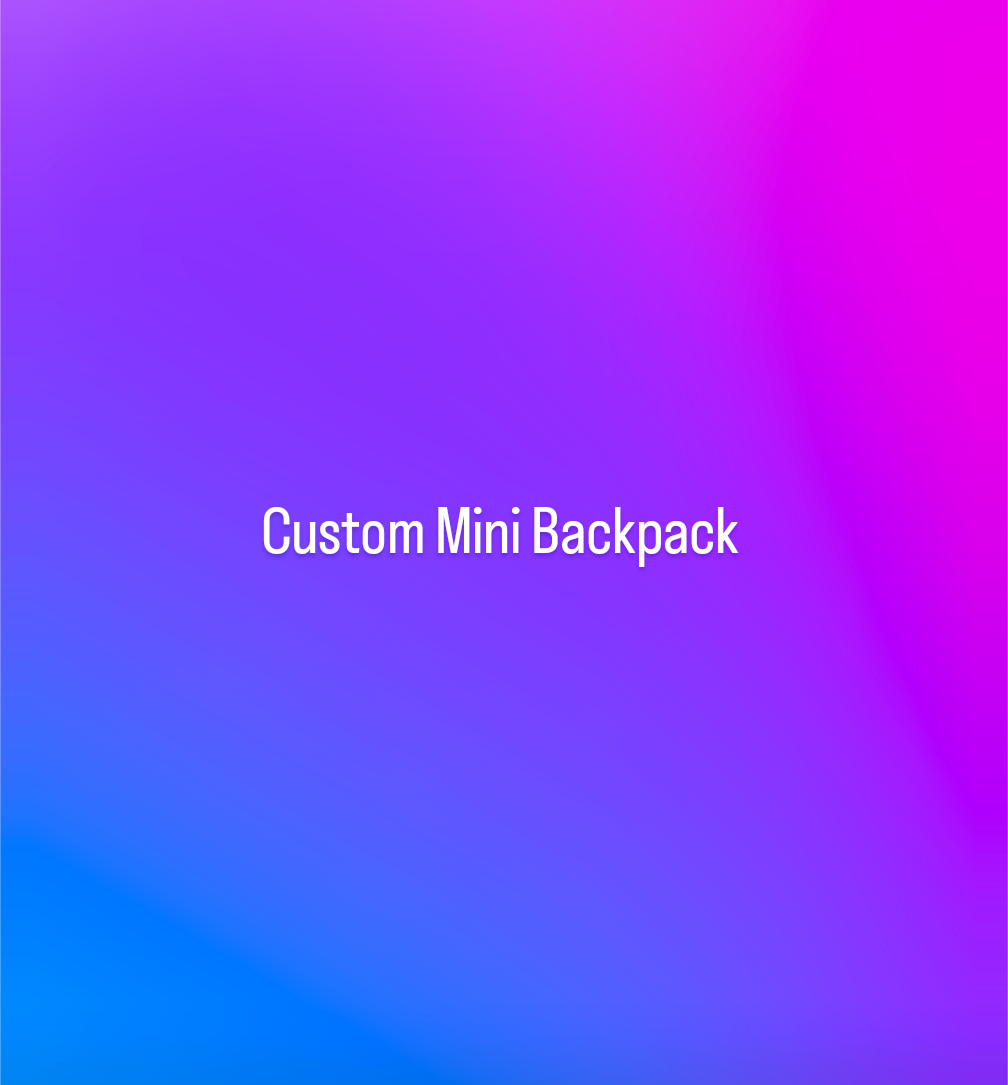 Custom Mini Backpack