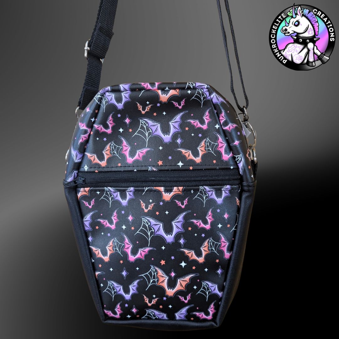 Bats Coffin Bag