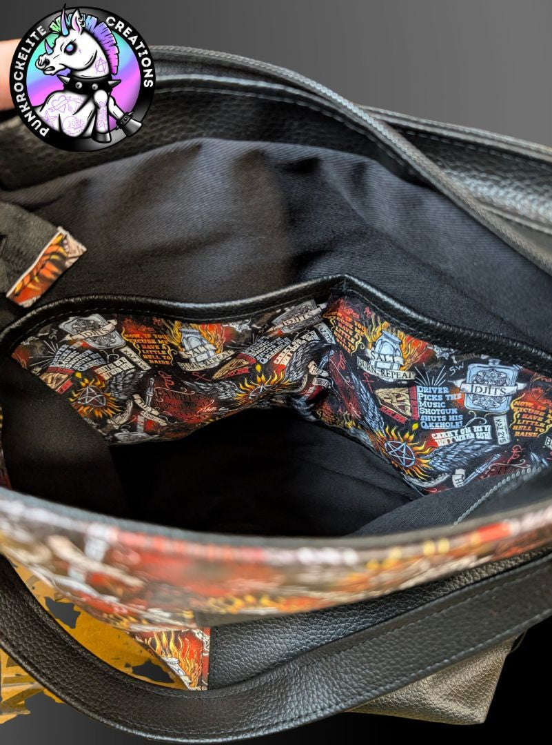 Salt, Burn, Repeat Hobo Bag