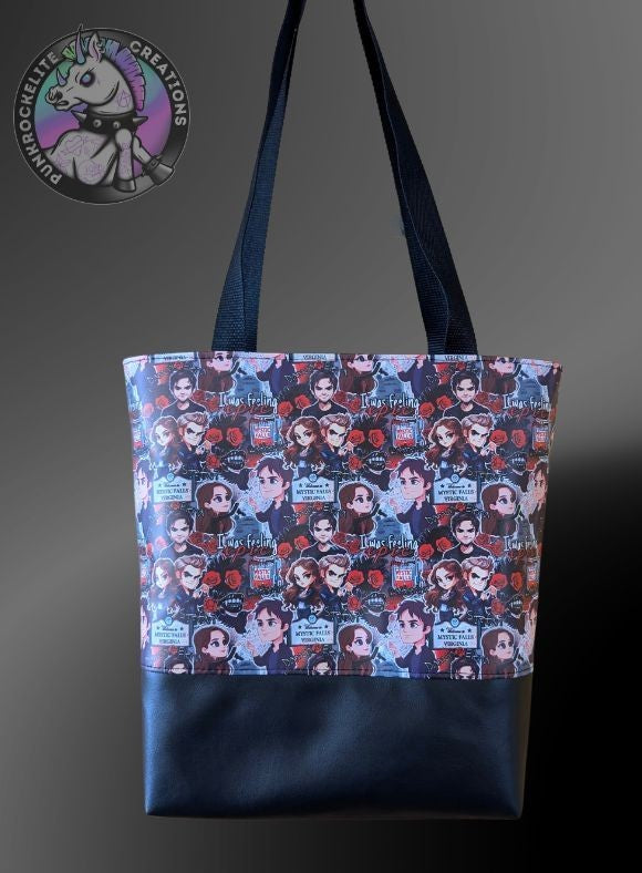 Stefan or Damon Tote Bag