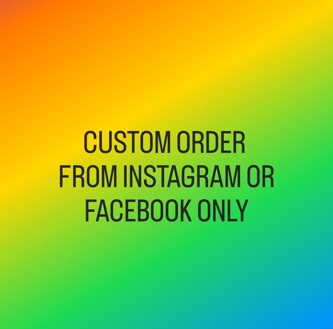 Custom Tumbler Order