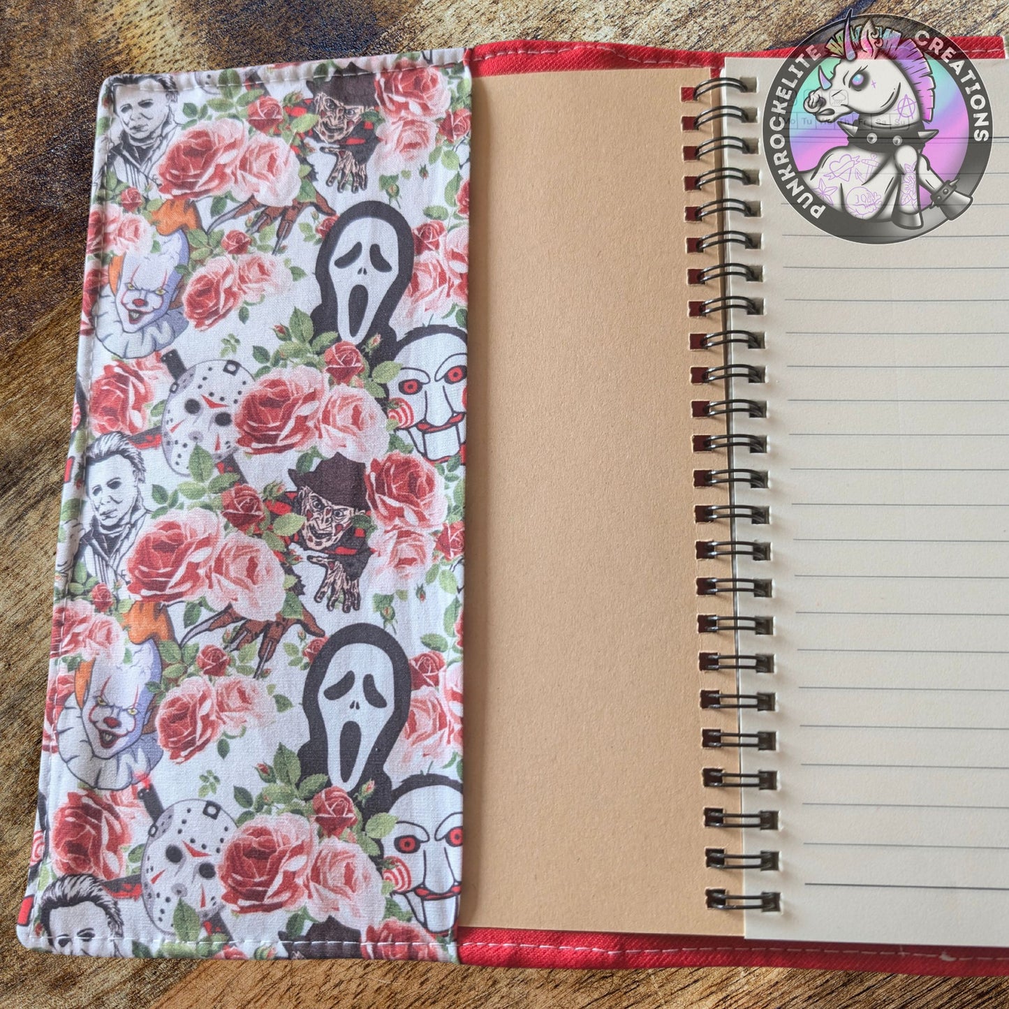 Horror Icons Notebook Cover