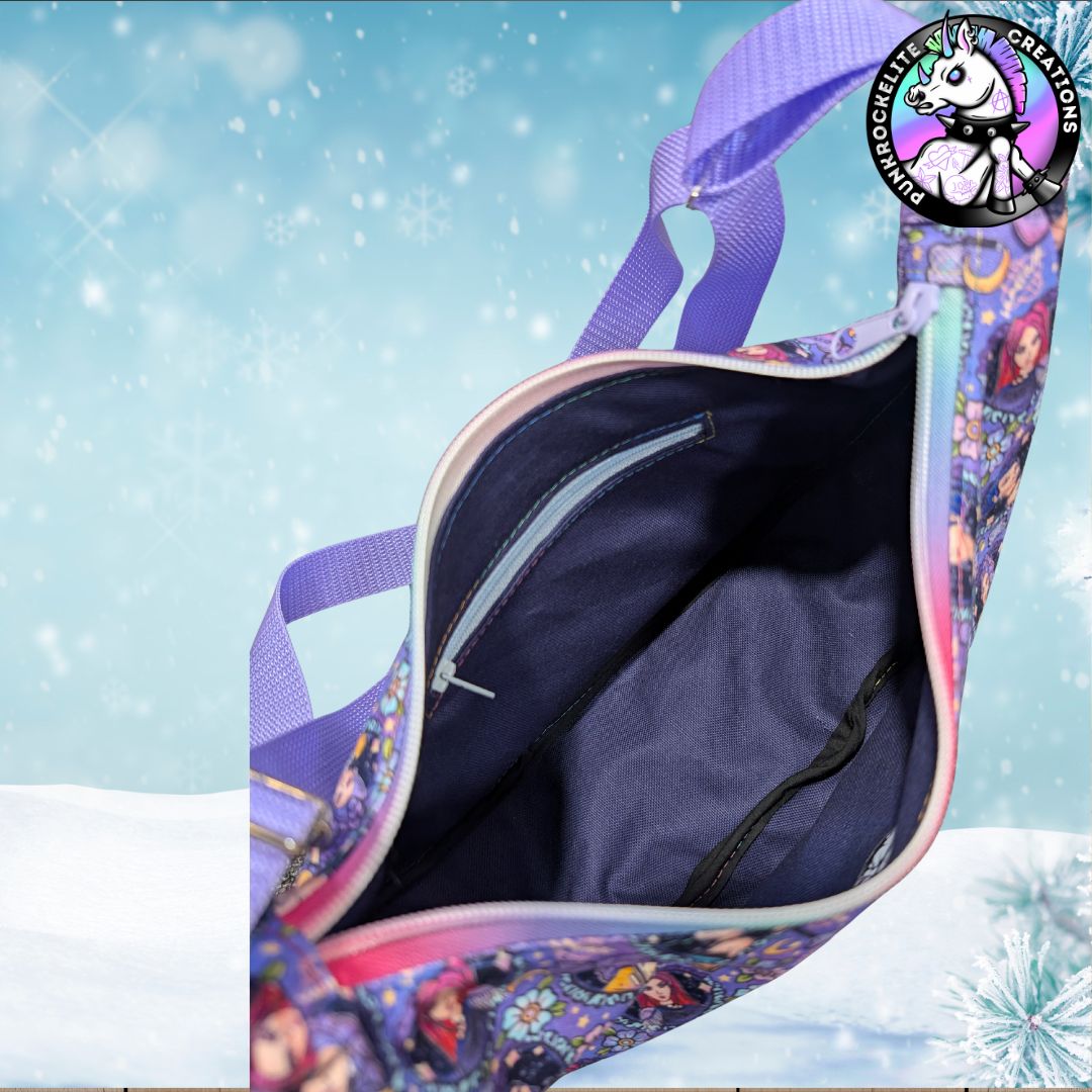 Demon Hunters Crescent Crossbody