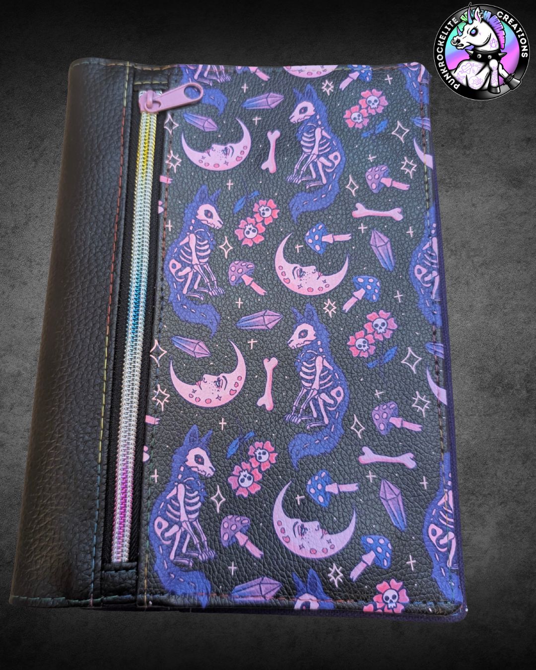 Fox Skeleton Notebook Holder