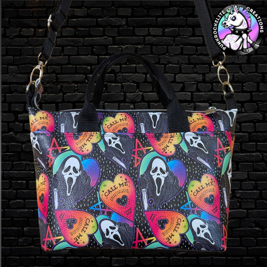 Summon the Masked Rainbow Totini Tote