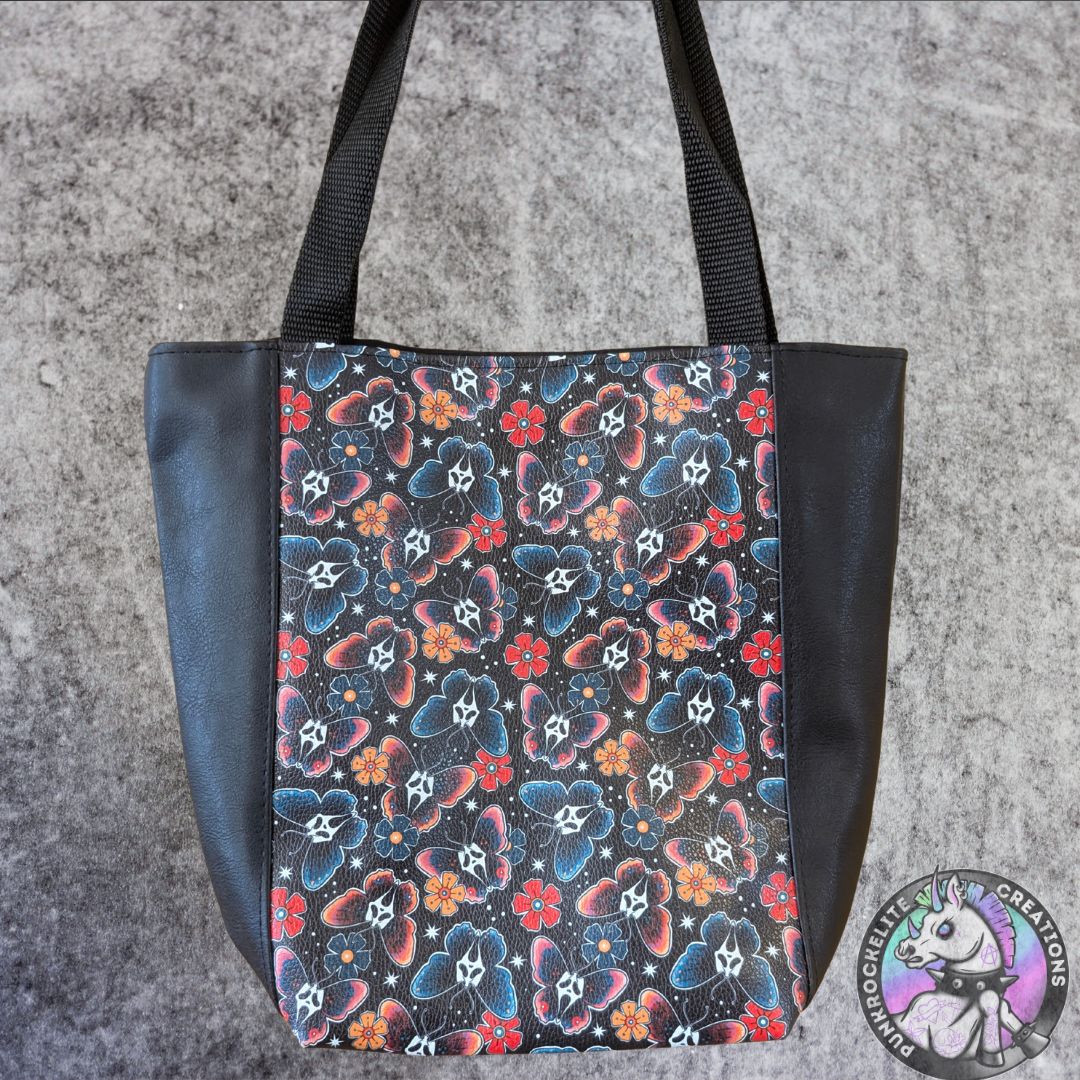 Ghostface Moth Tote Bag