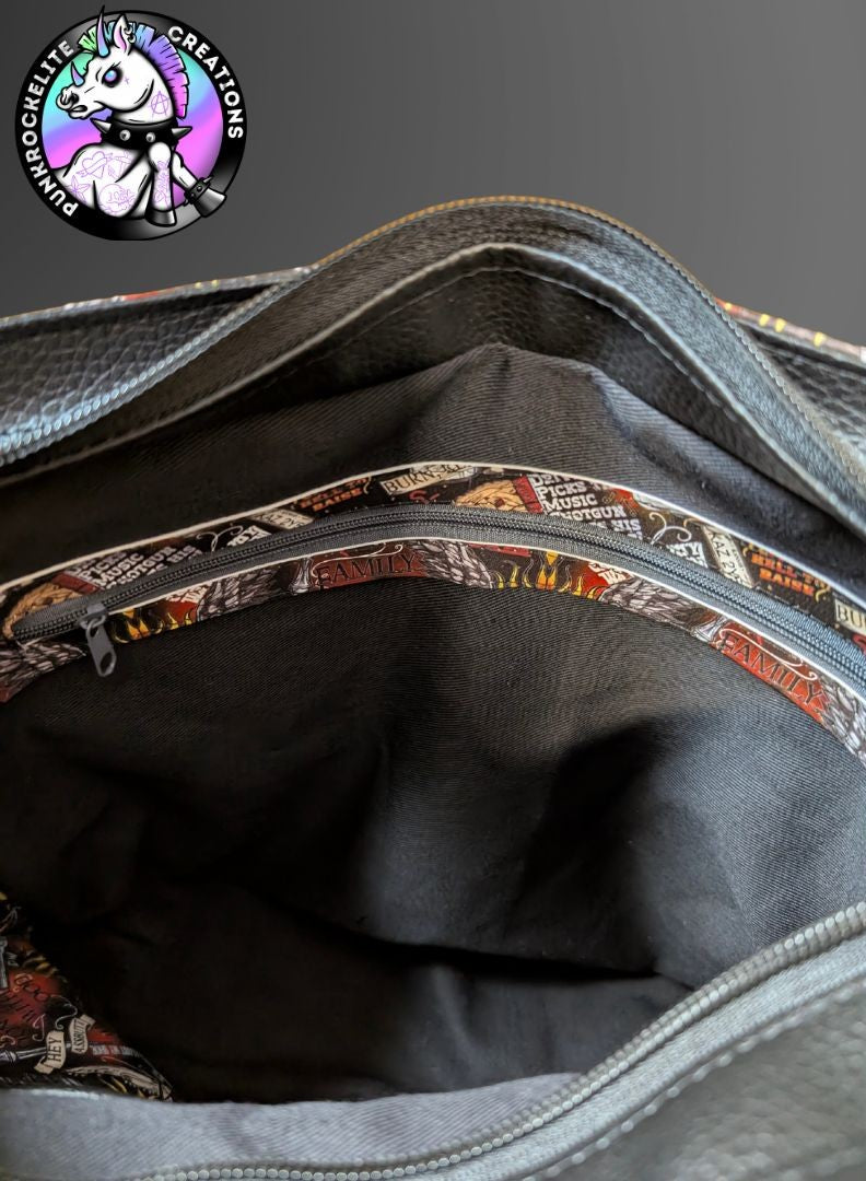 Salt, Burn, Repeat Hobo Bag