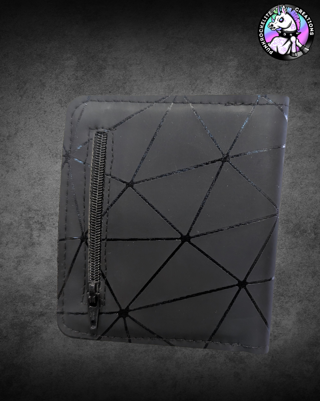 Black Shapes Wallet