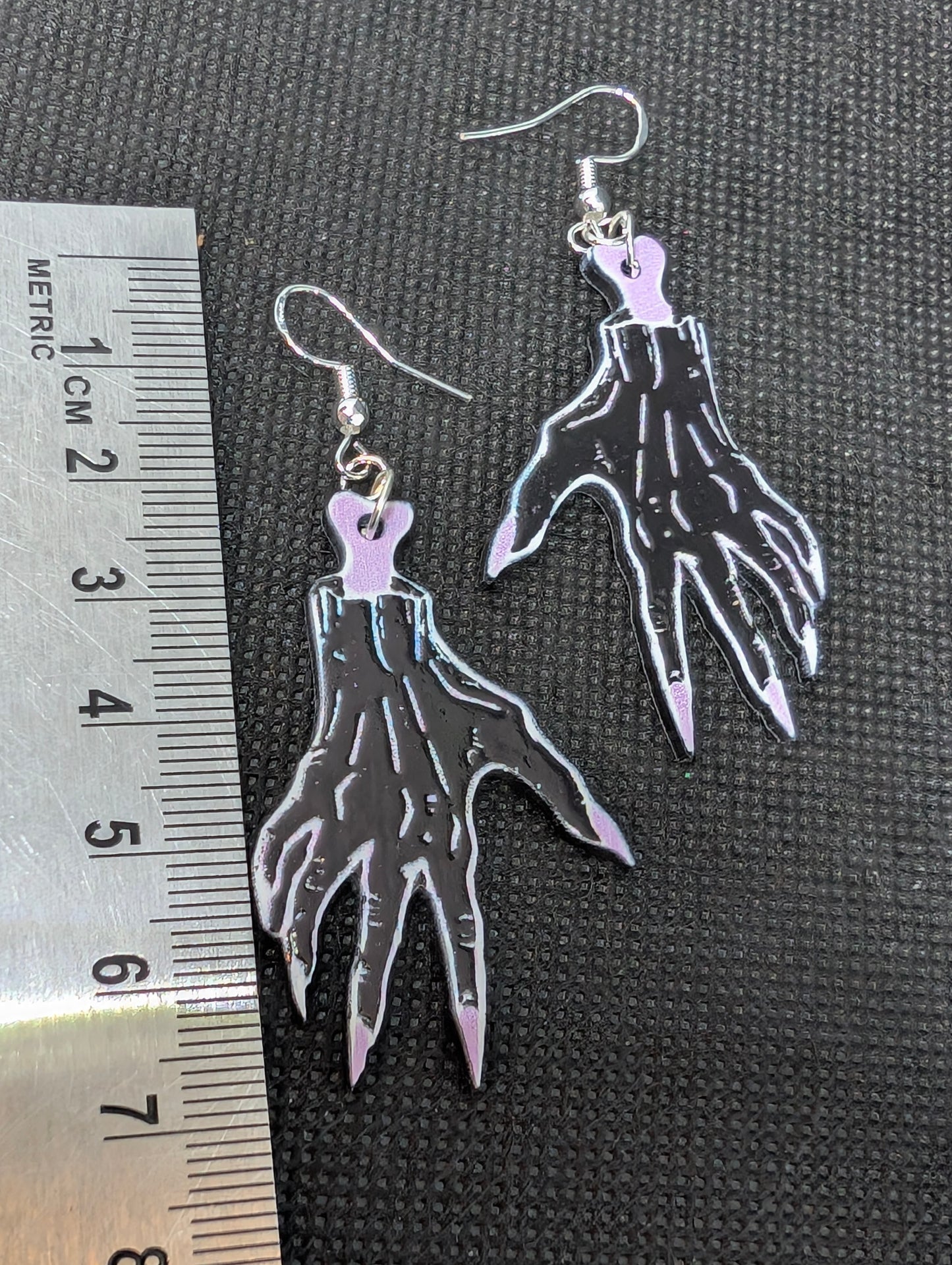 Witch hands earrings