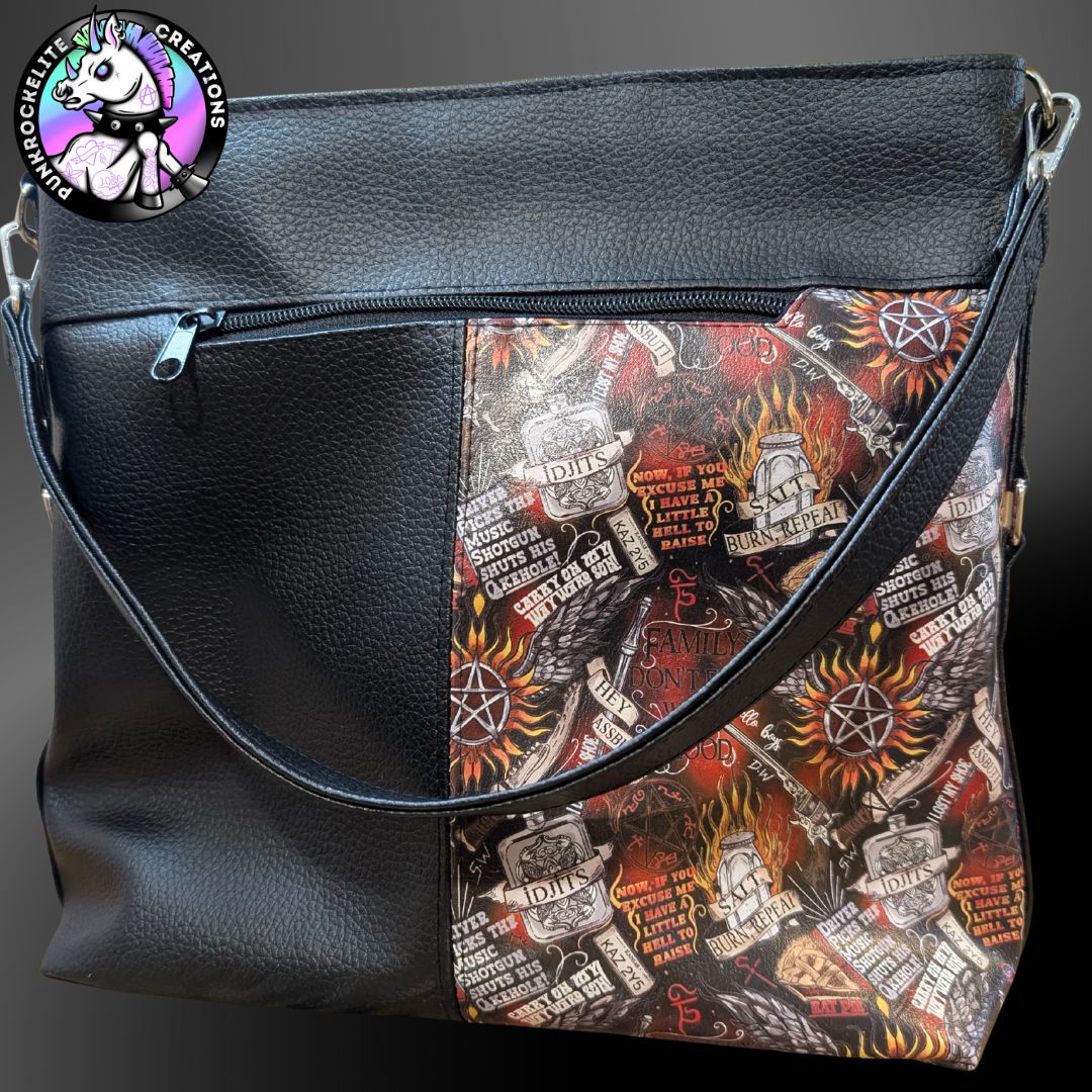 Salt, Burn, Repeat Hobo Bag