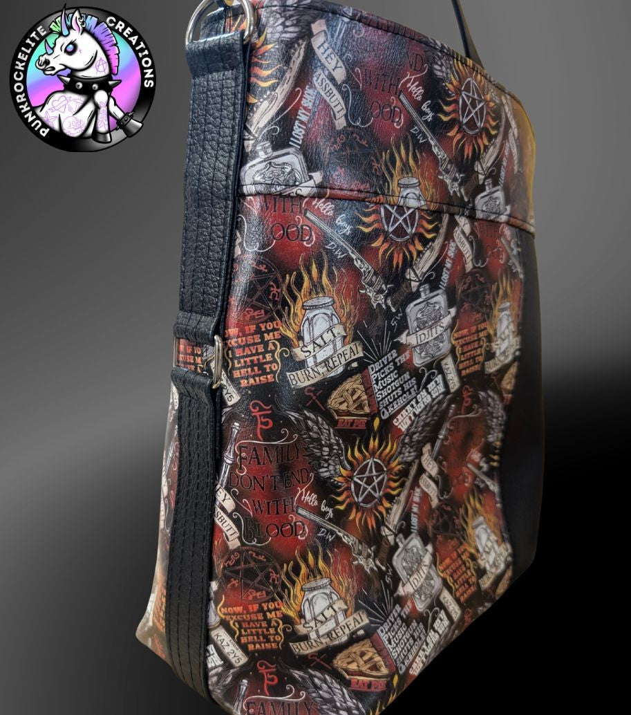 Salt, Burn, Repeat Hobo Bag