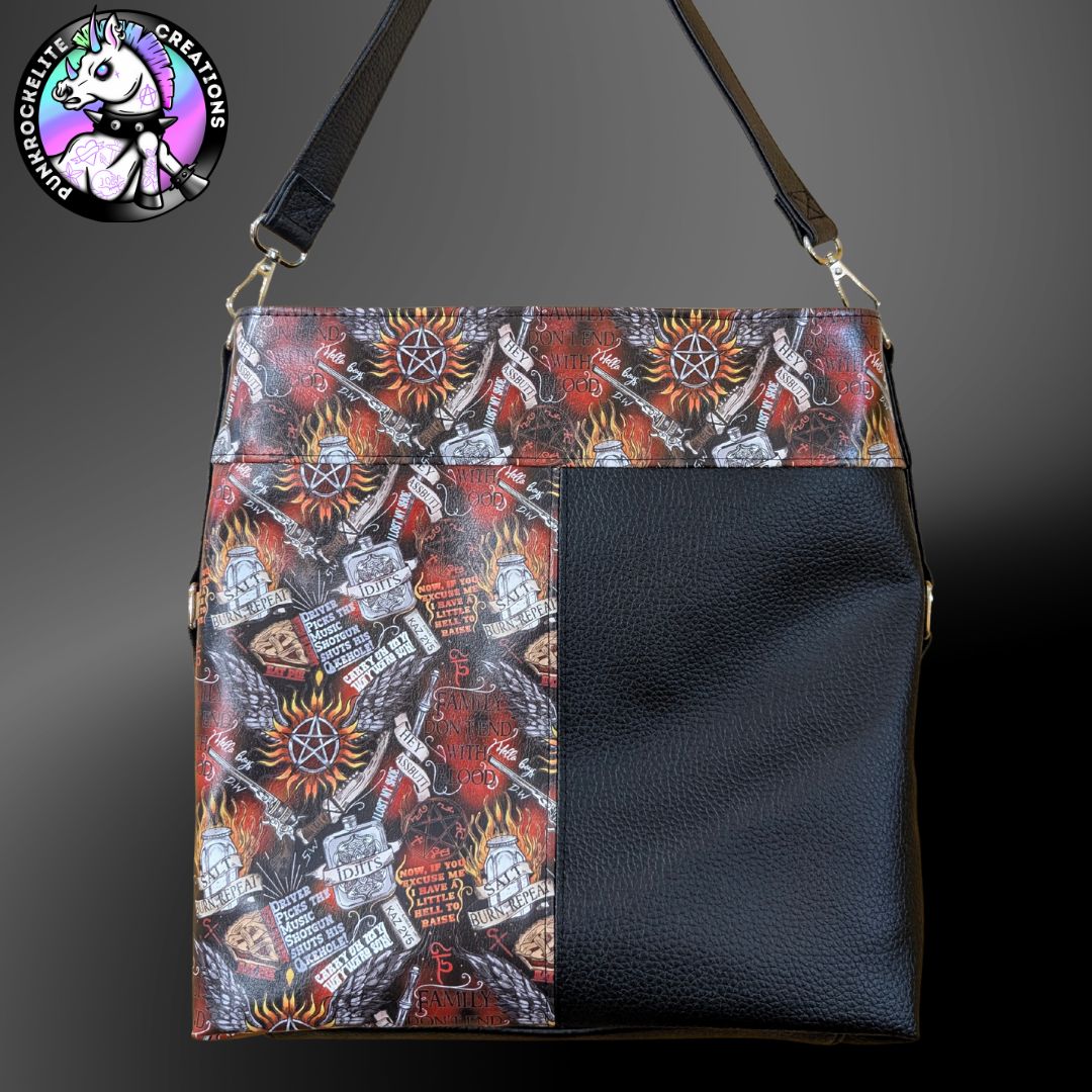 Salt, Burn, Repeat Hobo Bag