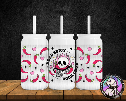 Spicy Book Club Stainless Steel Can