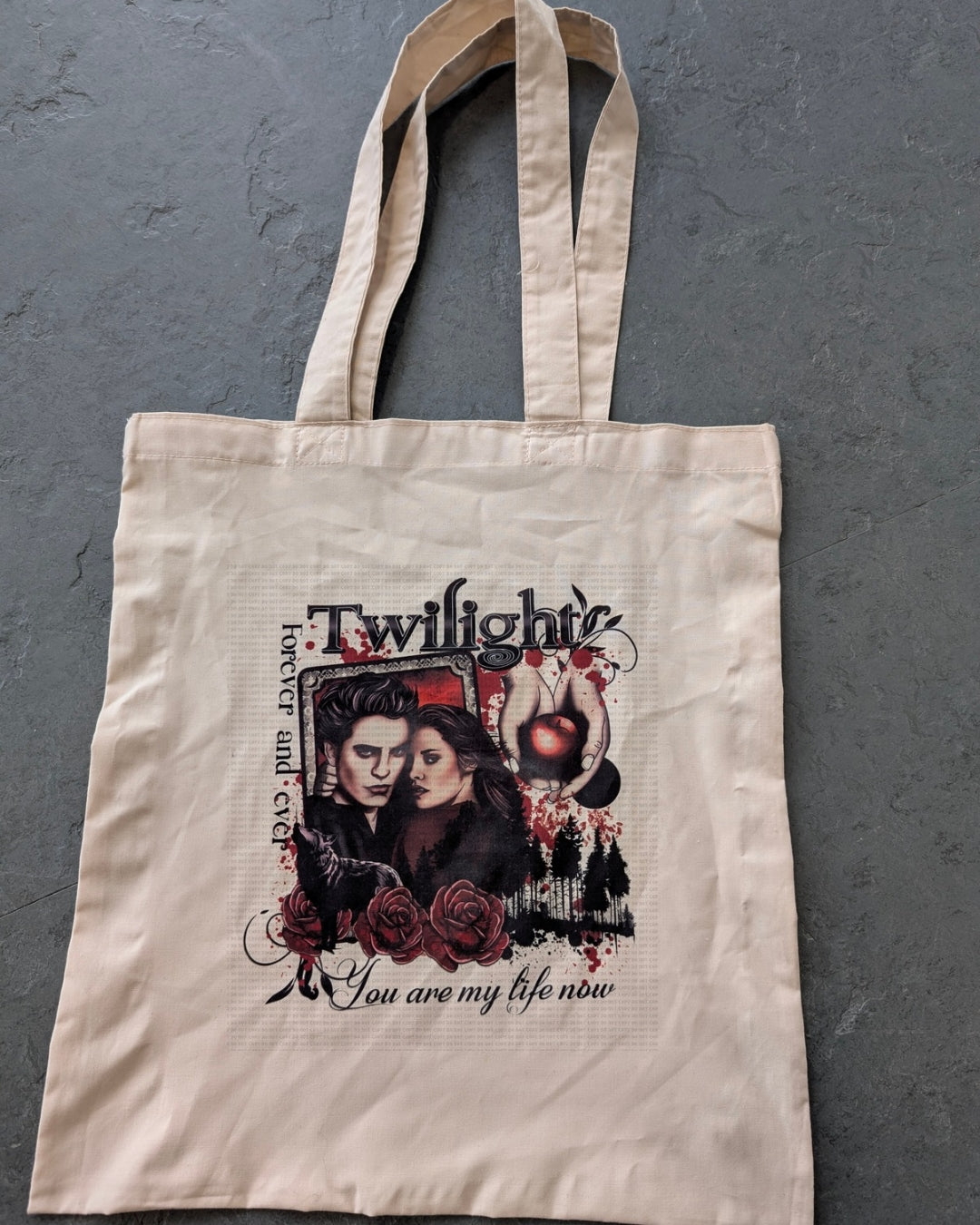 Twilight Fabric Tote Bag