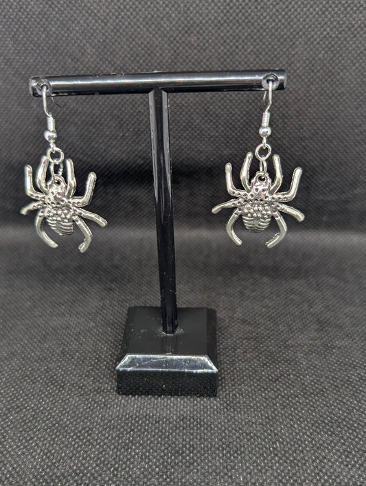 Spider earrings