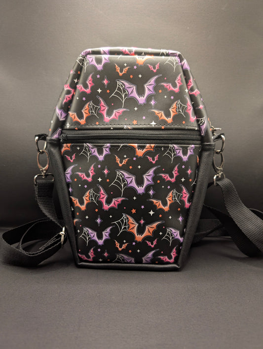 Bats Coffin Bag