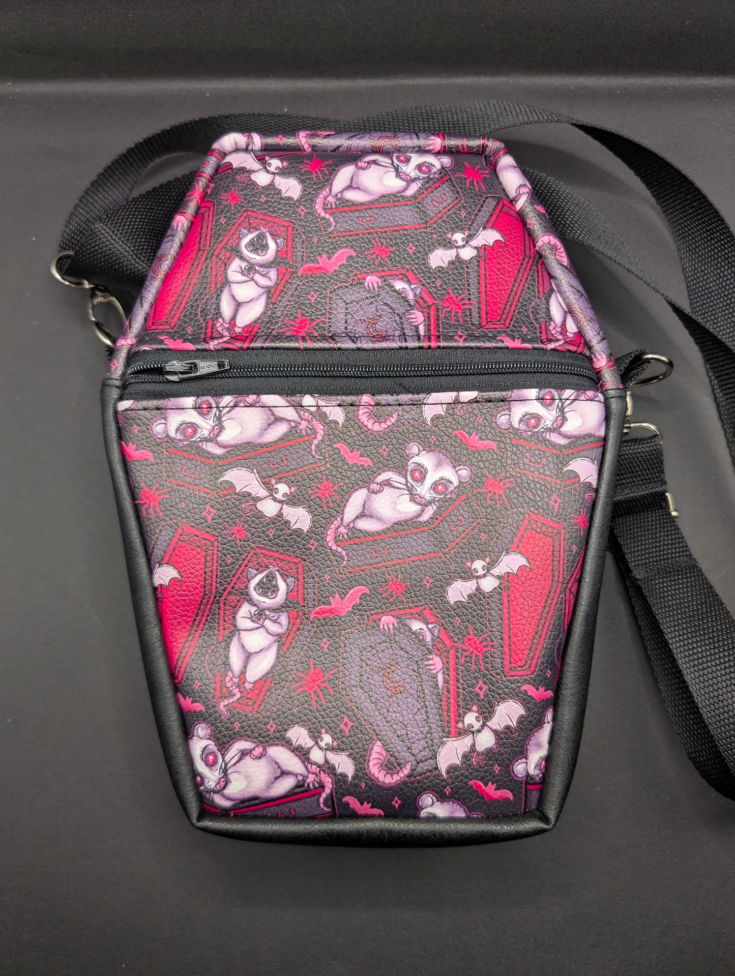 Vampire Possum Coffin Bag