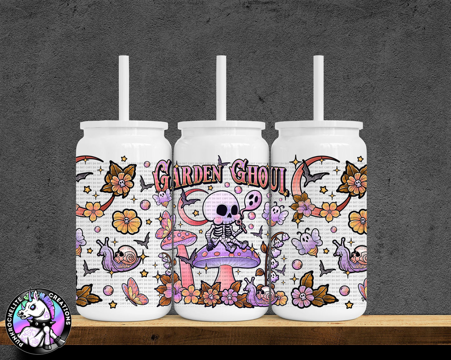 Garden Ghoul Stainless Steel Can