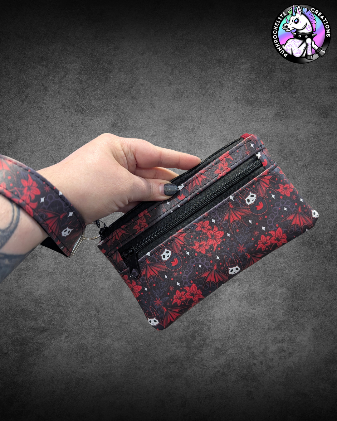 Red Bats Wallet / Clutch