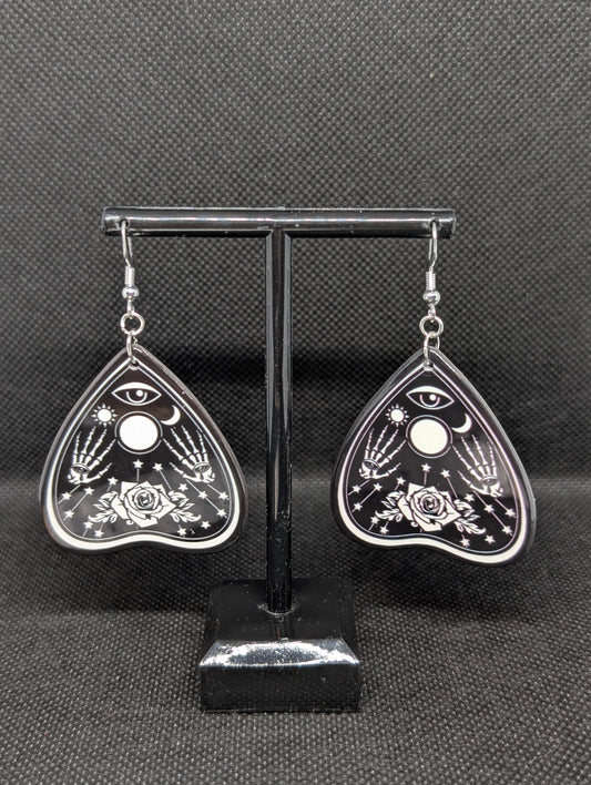 Planchette style earrings