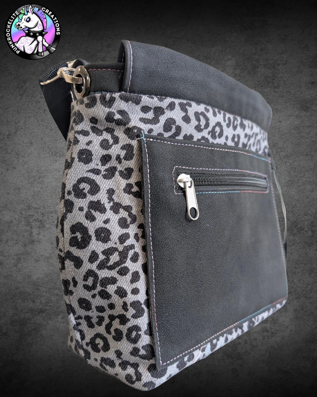 Denim handbag