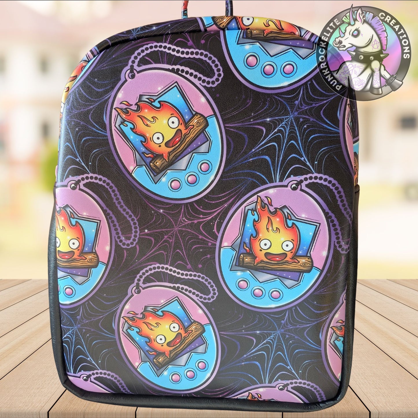 Calcifer Tamagotchi Mini Backpack
