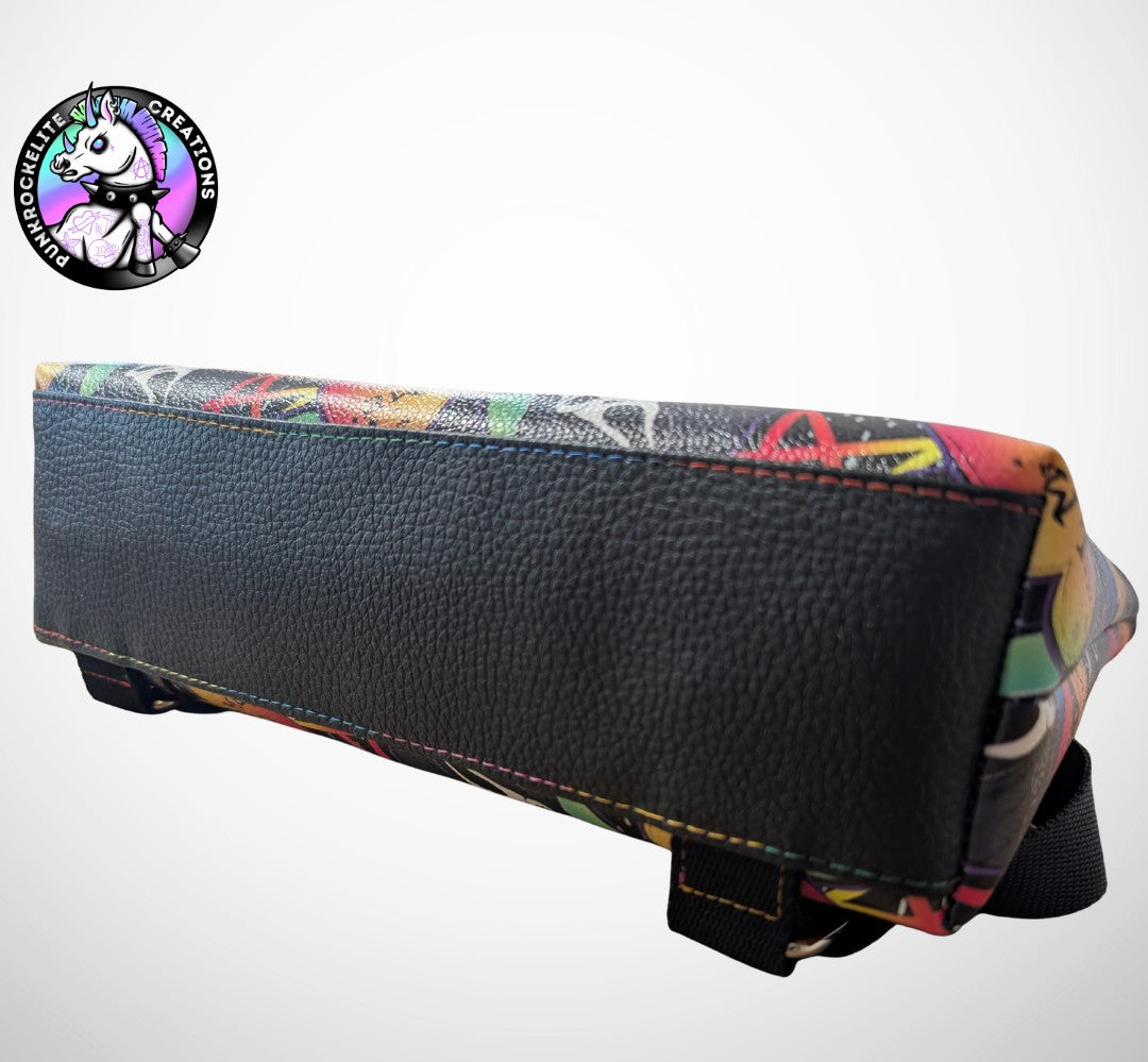 Rainbow Ghost Face Backpack