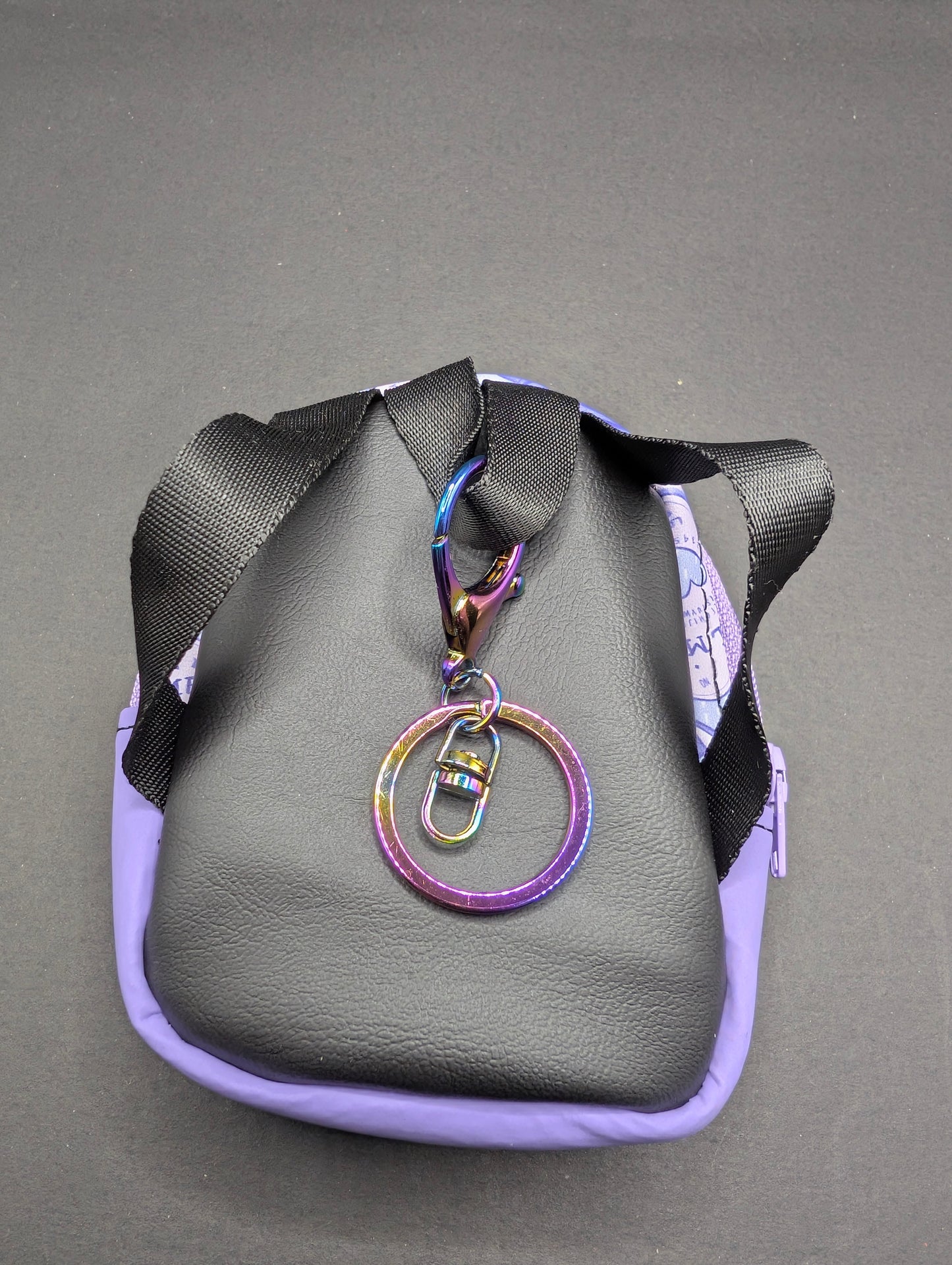 Ghostface Purple Bitty Bug Backpack Keyring