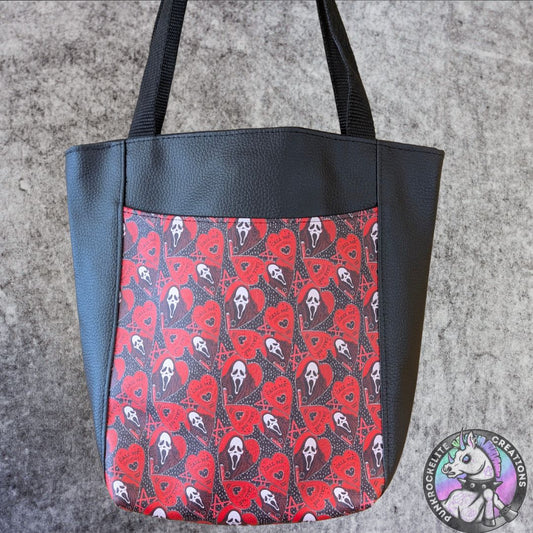 Red Ouija Ghostface Tote Bag