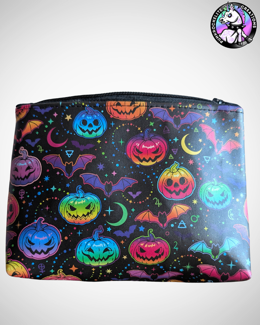 Bats and Pumpkins Bits n Bobs Pouch