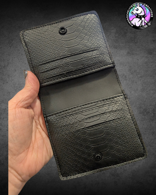Snakeskin effect Wallet