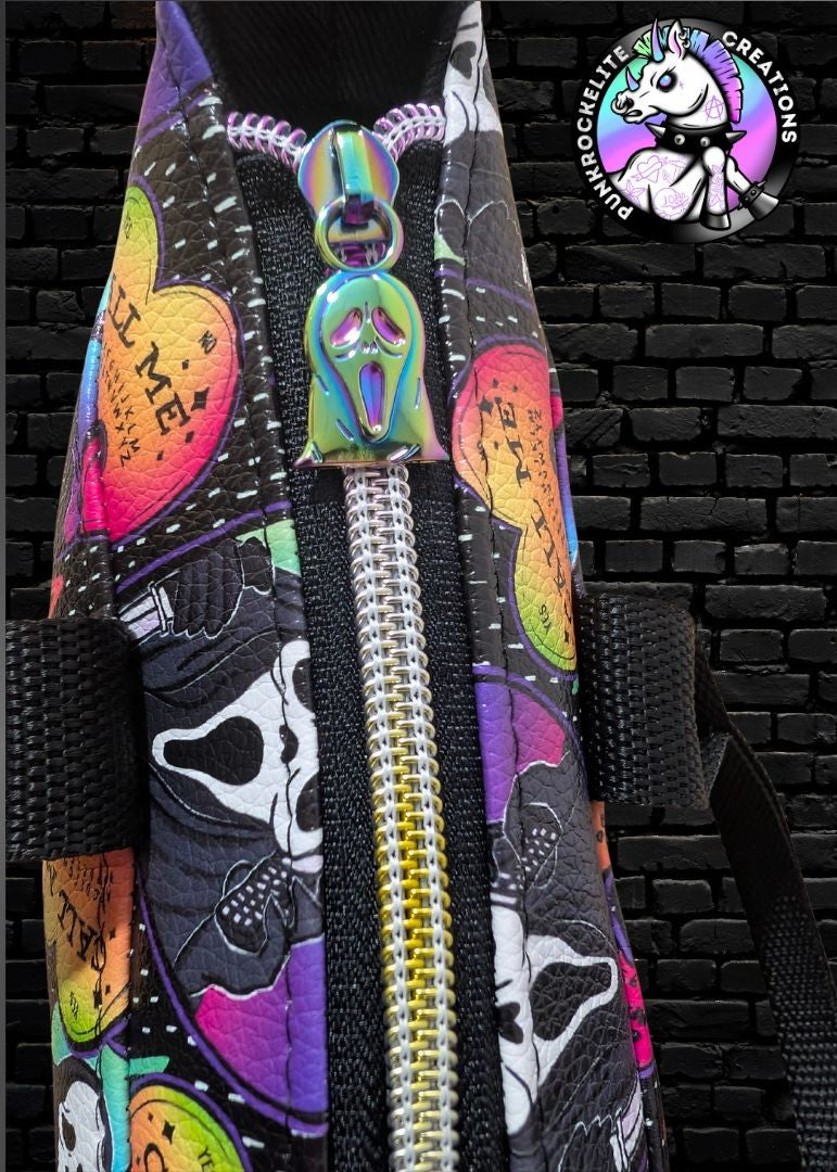 Summon the Masked Rainbow Totini Tote