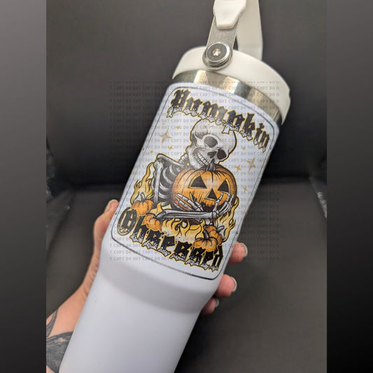 Pumpkin Obsessed 30oz Swing Handle Tumbler