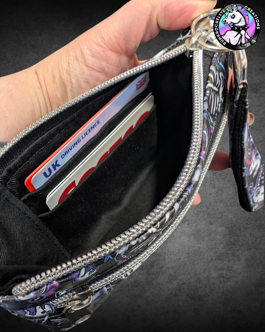 Totoro Skeleton Wallet / Clutch