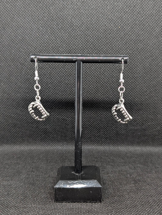 Vampire fang earrings