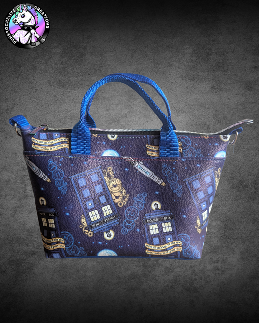 Blue Phone Box Totini Tote