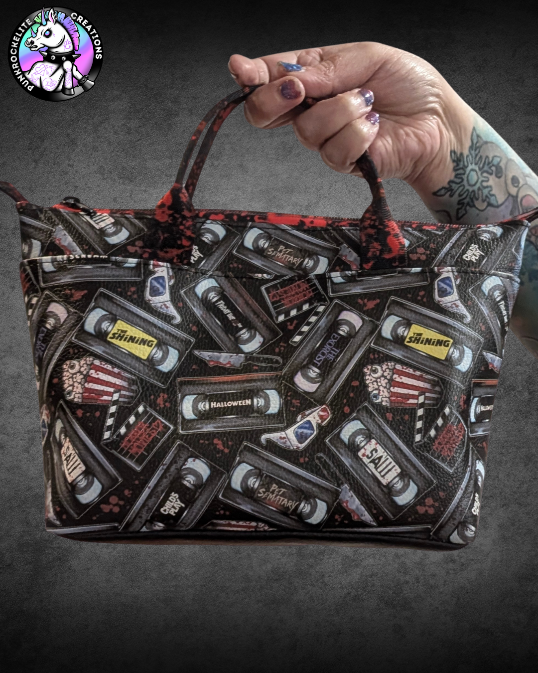 Horror Tapes Totini Tote Bag