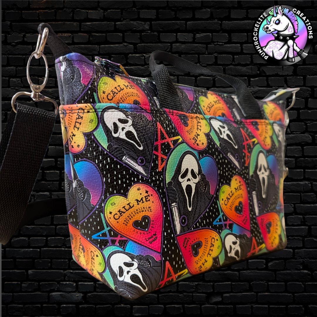 Summon the Masked Rainbow Totini Tote
