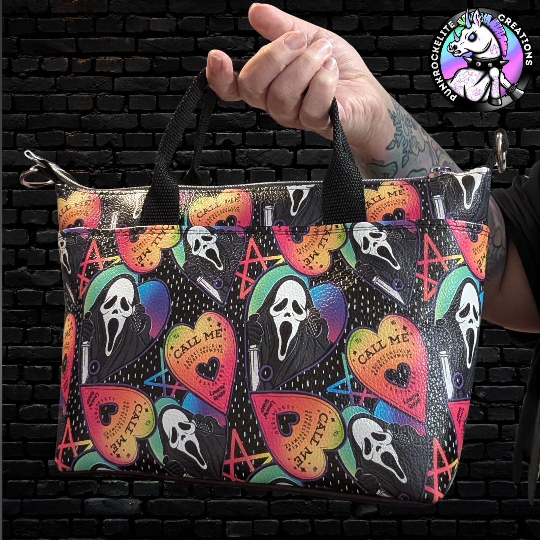 Summon the Masked Rainbow Totini Tote