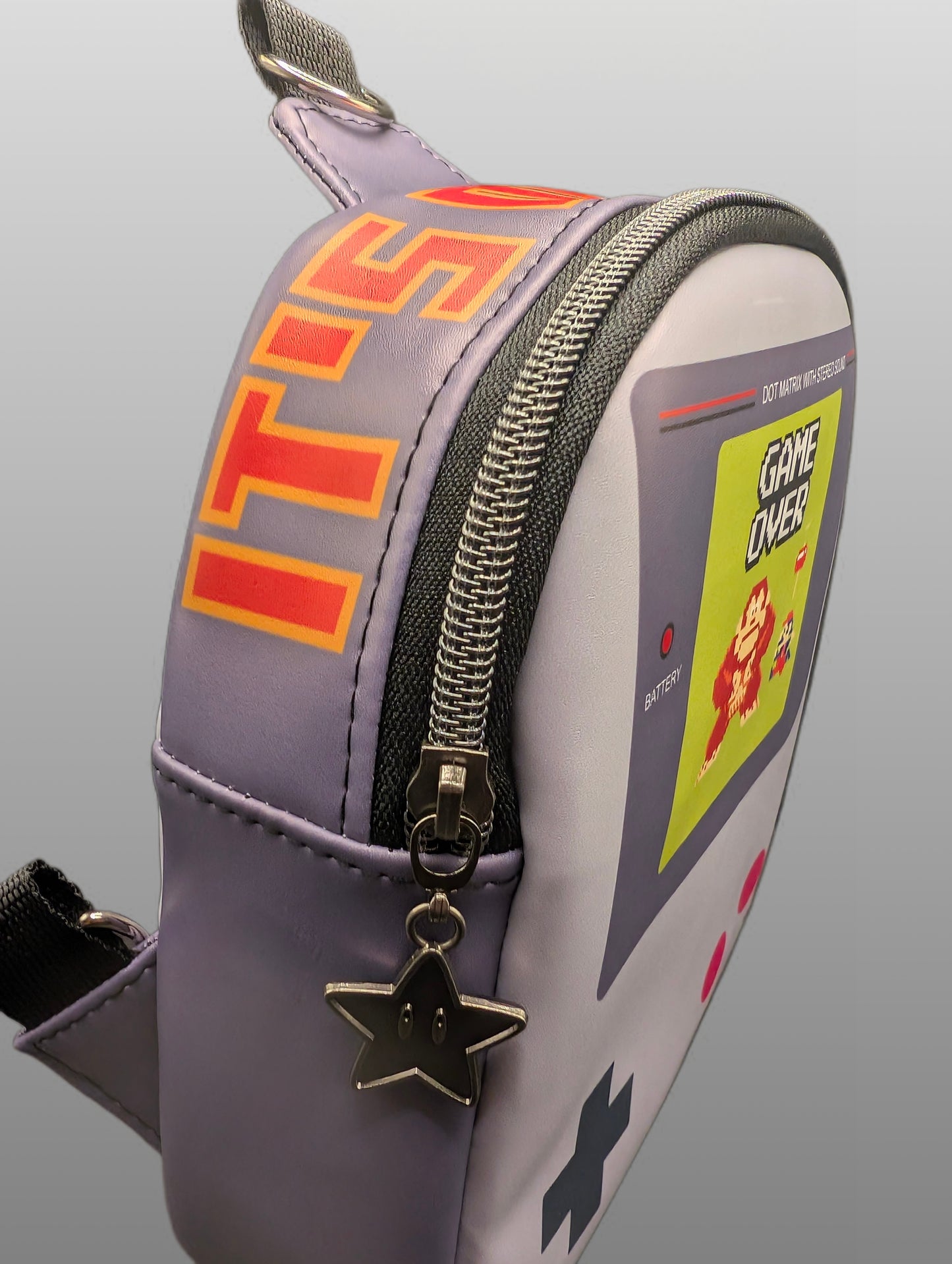 Donkey Kong Inspired Crossbody Backpack